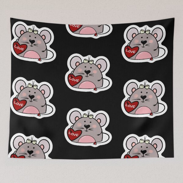 Item preview, Valentine mouse designed and sold by wwwariatka.