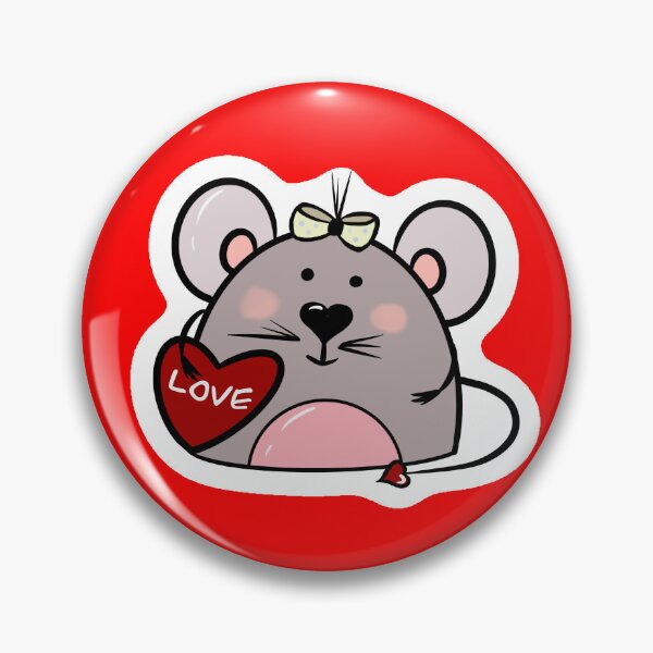 Item preview, Valentine mouse designed and sold by wwwariatka.