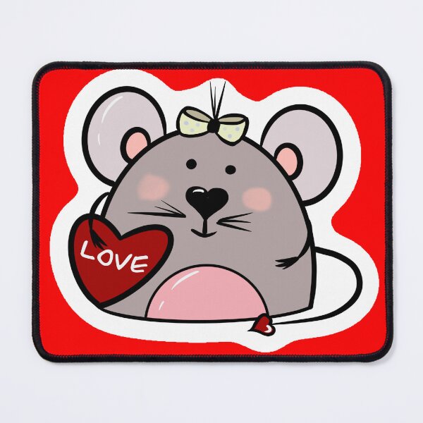 Item preview, Valentine mouse designed and sold by wwwariatka.