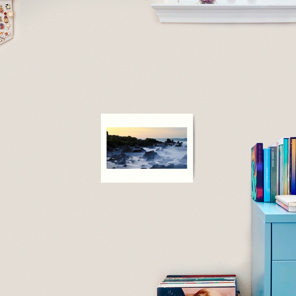 mountains in the mist II Art Print