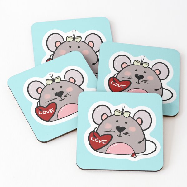 Item preview, Valentine mouse designed and sold by wwwariatka.
