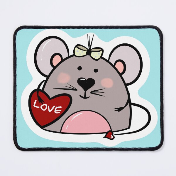 Item preview, Valentine mouse designed and sold by wwwariatka.