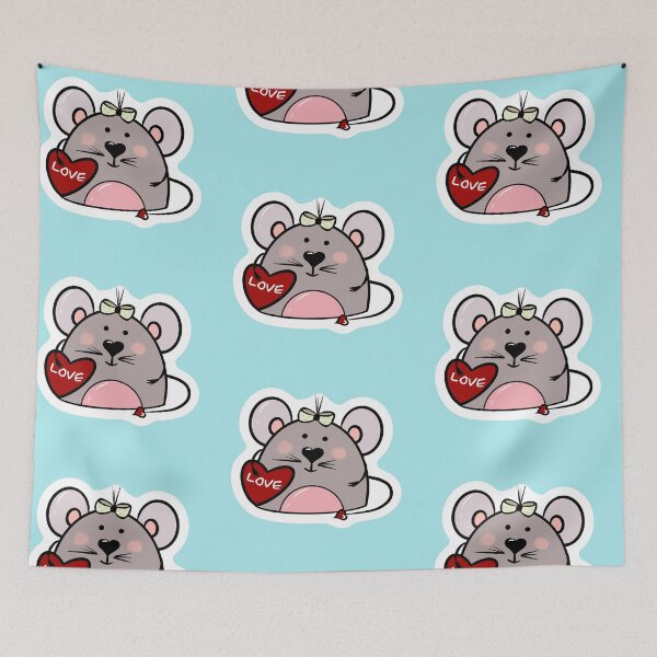 Item preview, Valentine mouse designed and sold by wwwariatka.
