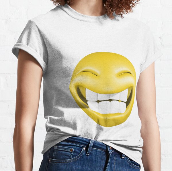 062 Gold Sequin Happy Face ) Smiley Essential T-Shirt for Sale by Shania  Kovacek