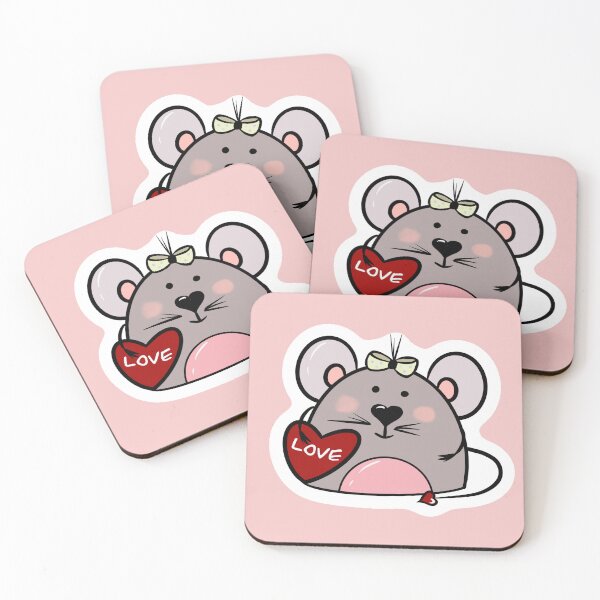 Item preview, Valentine mouse designed and sold by wwwariatka.