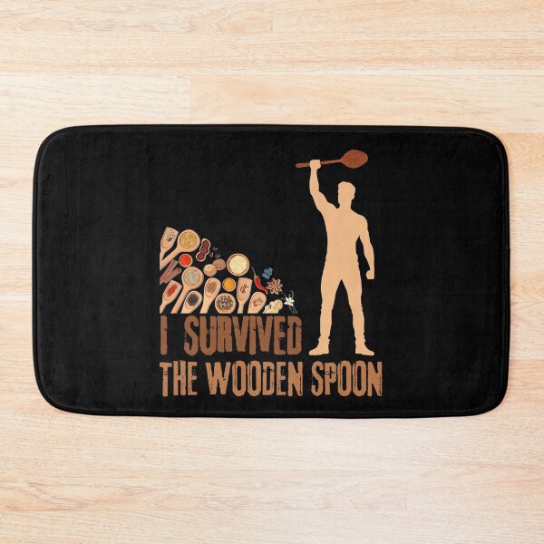Item preview, I Survived The Wooden Spoon Funny Gift Idea designed and sold by StanPera.