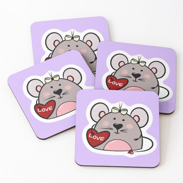 Item preview, Valentine mouse designed and sold by wwwariatka.