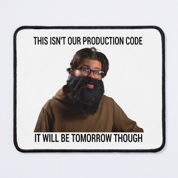 Item preview, JavaScript - This Isn't Our Production Code designed and sold by posix.