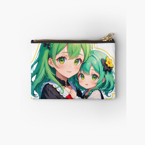 Item preview, Emerald Girl Sisters Squeezy Dimple designed and sold by StickerStarSaga.