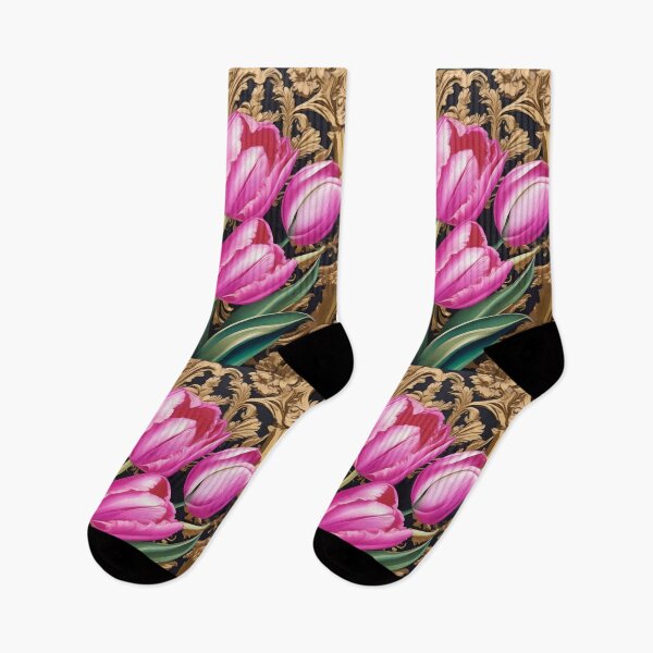 Item preview, Baroque Inspired Pink Tulips designed and sold by DesignsByPrnces.