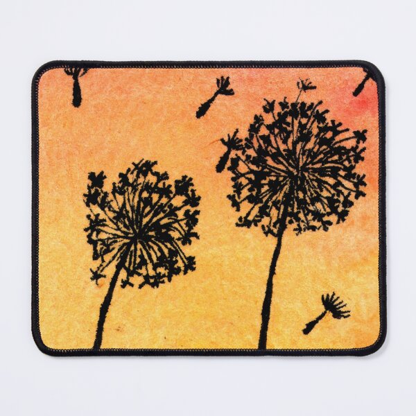 Item preview, Dandelion silhouette on Watercolor background designed and sold by Aithlin123.