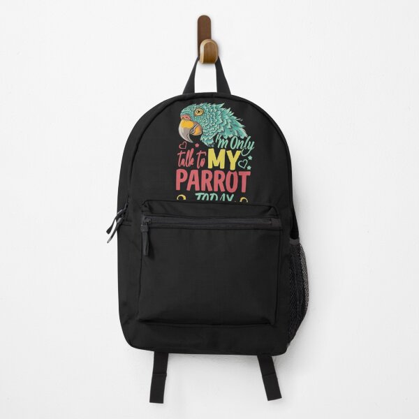 Item preview, I'm Only Talk to My Parrot Today Funny Quote designed and sold by Verycutethings.