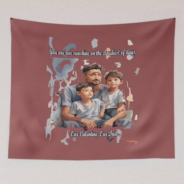 Item preview, Our Valentine, Our Dad designed and sold by AmazingAbha.