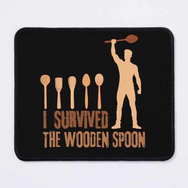 Item preview, I Survived The Wooden Spoon Funny Gift Idea designed and sold by StanPera.