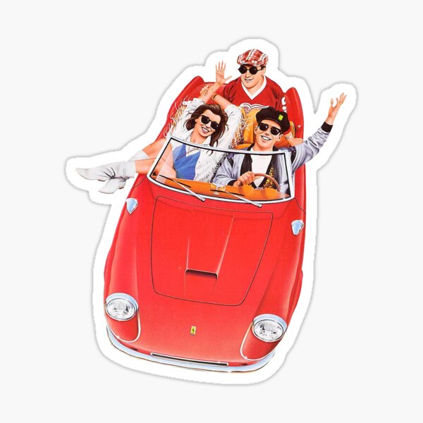 Ferris Bueller's Day Off - The Car Sticker