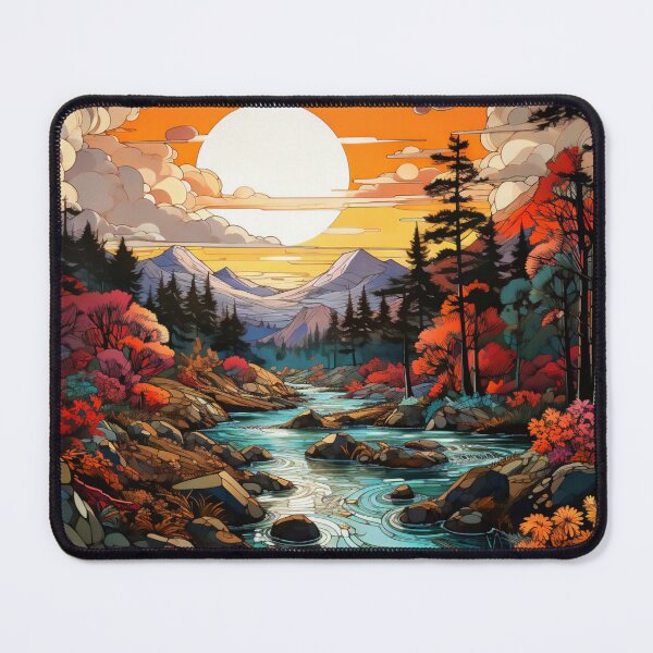 Item preview, Riverscape 3  designed and sold by Dawn van Doorn.
