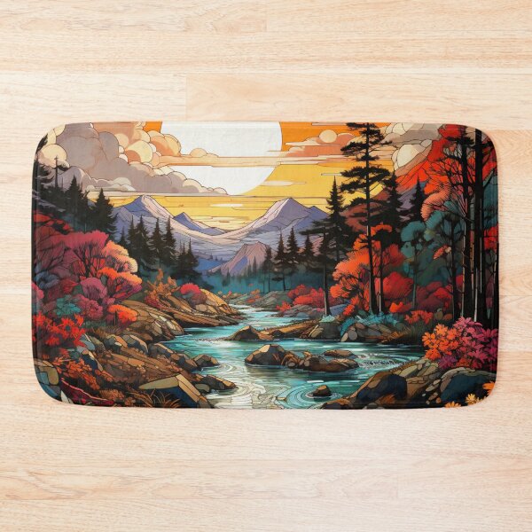 Item preview, Riverscape 3  designed and sold by Dawn van Doorn.