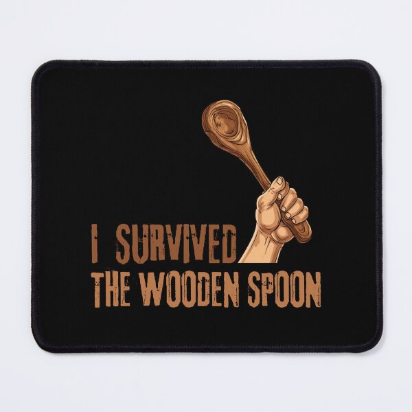 Item preview, I Survived The Wooden Spoon Funny Gift Idea designed and sold by StanPera.