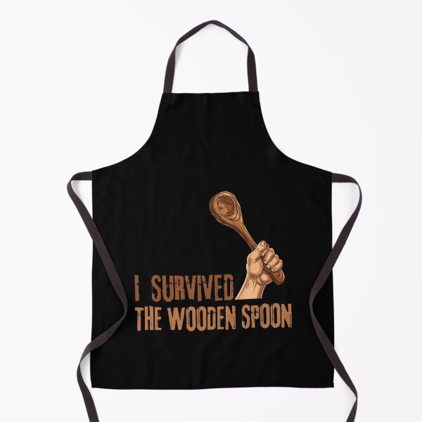 Item preview, I Survived The Wooden Spoon Funny Gift Idea designed and sold by StanPera.