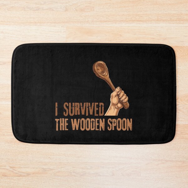 Item preview, I Survived The Wooden Spoon Funny Gift Idea designed and sold by StanPera.