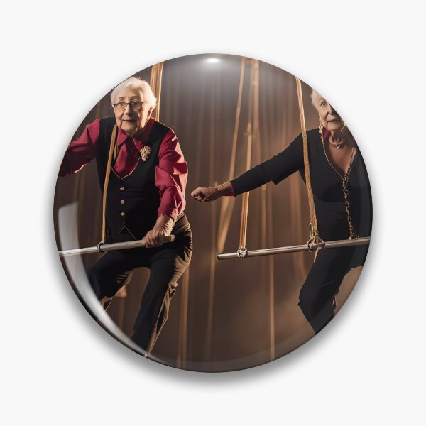 Item preview, Pensioners as trapeze Artists designed and sold by Colin Bentham.