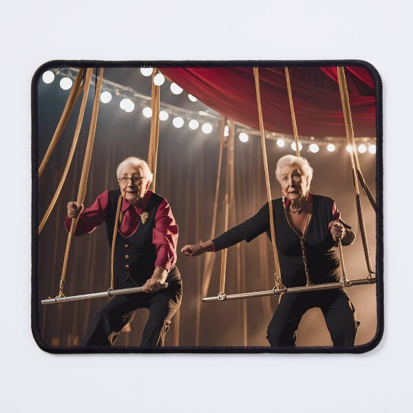 Item preview, Pensioners as trapeze Artists designed and sold by Colin Bentham.