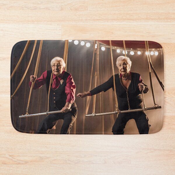 Item preview, Pensioners as trapeze Artists designed and sold by Colin Bentham.