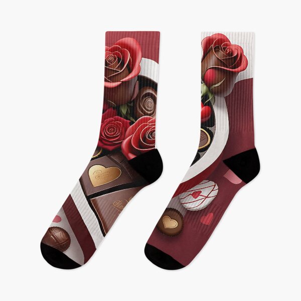 Item preview, Valentine's Day, roses and chocolates designed and sold by IAmagineFR.