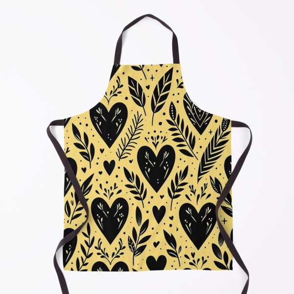 Item preview, Black Heart Pattern designed and sold by PatternInArt.