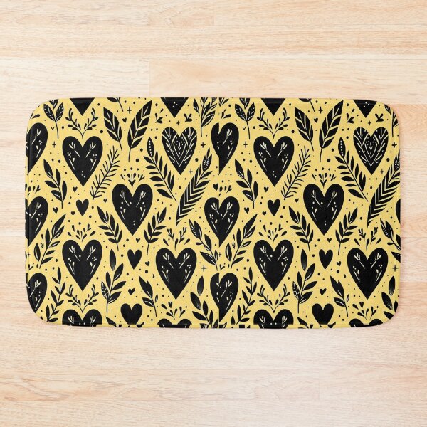 Item preview,  Black Heart Pattern designed and sold by PatternInArt.
