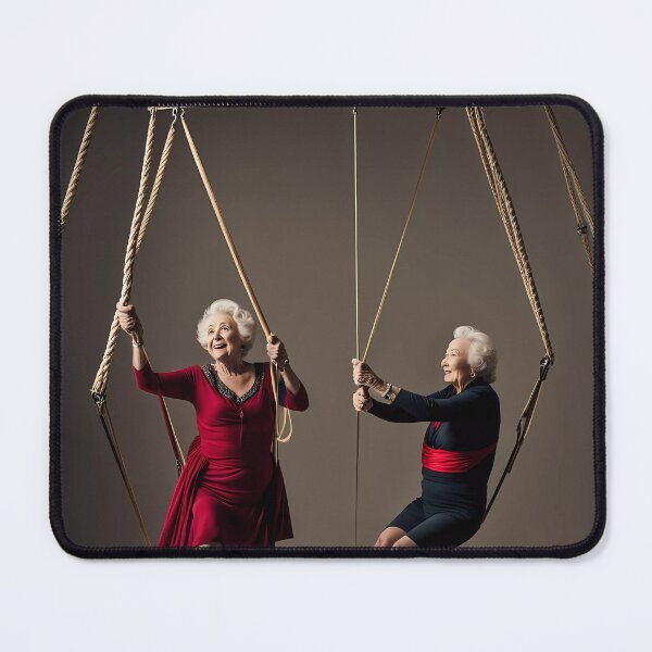 Item preview, Pensioners as trapeze Artists designed and sold by Colin Bentham.