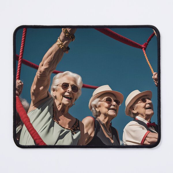 Item preview, Pensioners as trapeze Artists designed and sold by Colin Bentham.