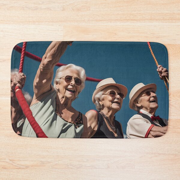 Item preview, Pensioners as trapeze Artists designed and sold by Colin Bentham.