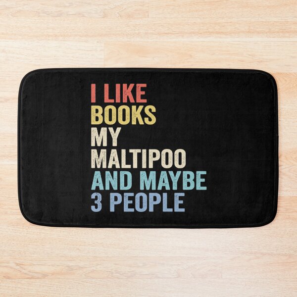 Item preview, Maltipoo Dog Lover Gift, Cute Book Dogs Lover - Bookish Dog Fans designed and sold by vzrnmichsudops.