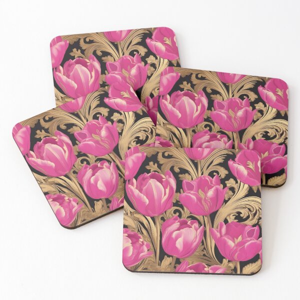 Item preview, Baroque Inspired Pink Tulips designed and sold by DesignsByPrnces.