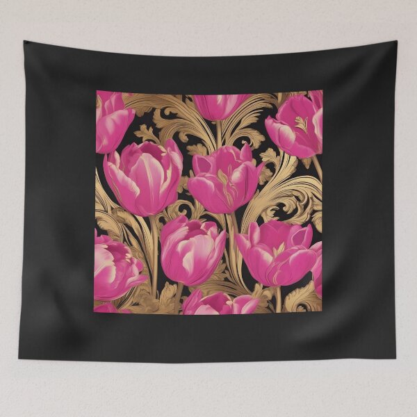 Item preview, Baroque Inspired Pink Tulips designed and sold by DesignsByPrnces.