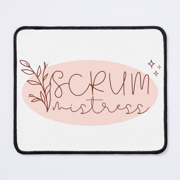 Item preview, Scrum master? Scrum mistress! Delicate and boho designed and sold by Drawmecute.