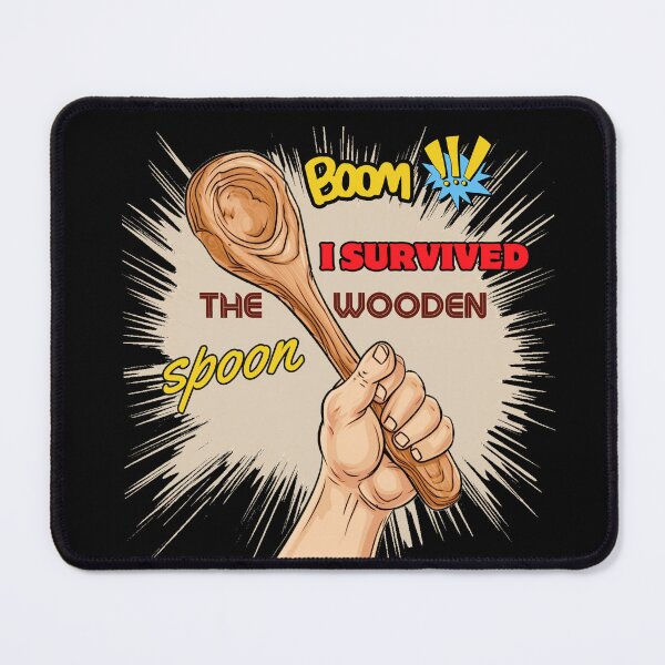 Item preview, I Survived The Wooden Spoon Funny Gift Idea designed and sold by StanPera.