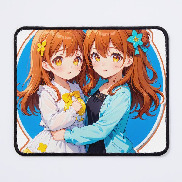 Item preview, Ginger Girl Sisters Cuddlebunny designed and sold by StickerStarSaga.