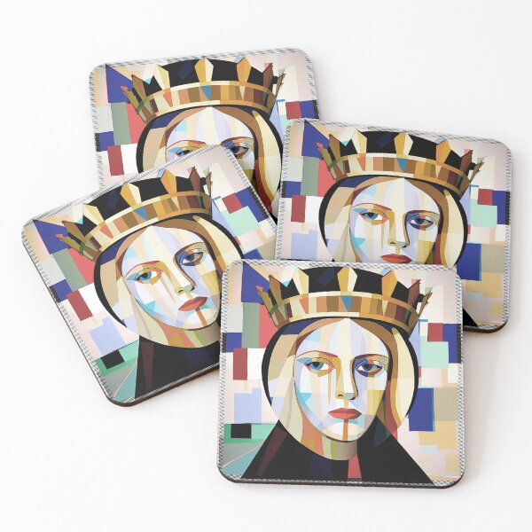 Item preview, Eleanor of Aquitaine tileartwork 2024 jan designed and sold by tileartwork.