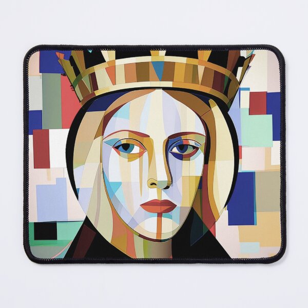 Item preview, Eleanor of Aquitaine tileartwork 2024 jan designed and sold by tileartwork.