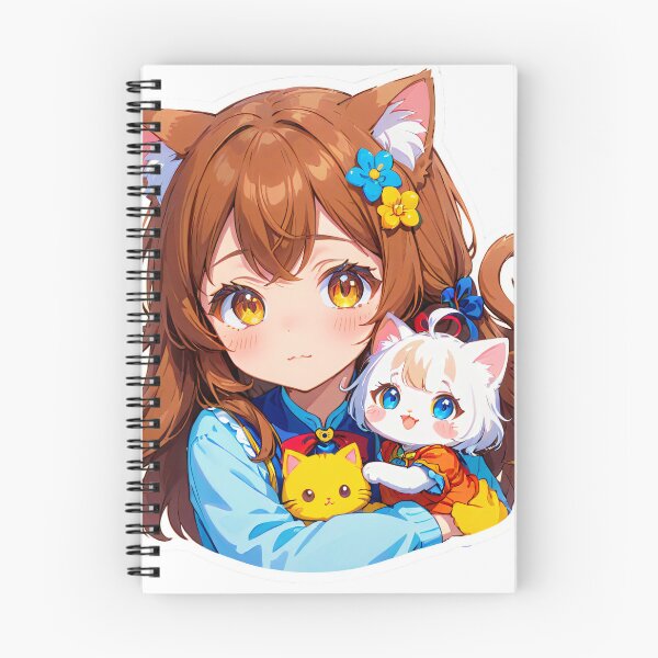 Item preview, MOE Girl Cuddle Kitties friends designed and sold by StickerStarSaga.