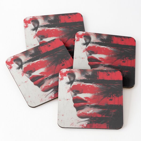 Item preview, Red Lips v2 designed and sold by HappyCloudart.