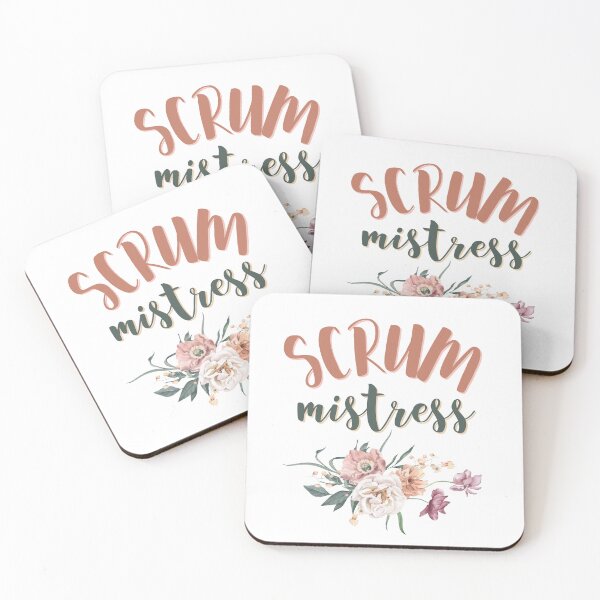 Item preview, ¿Maestro de scrum? ¡Señora del scrum! Boho y flores designed and sold by Drawmecute.