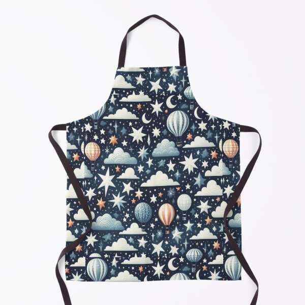 Item preview, A Night Odyssey - Cloud Star Balloon Pattern designed and sold by PatternInArt.