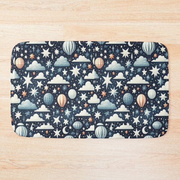 Item preview, A Night Odyssey - Cloud Star Balloon Pattern designed and sold by PatternInArt.