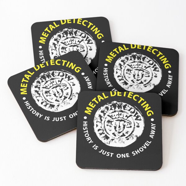 Item preview, Detectorists hammered coin, metal detecting rally designed and sold by DiggerGifts4U.