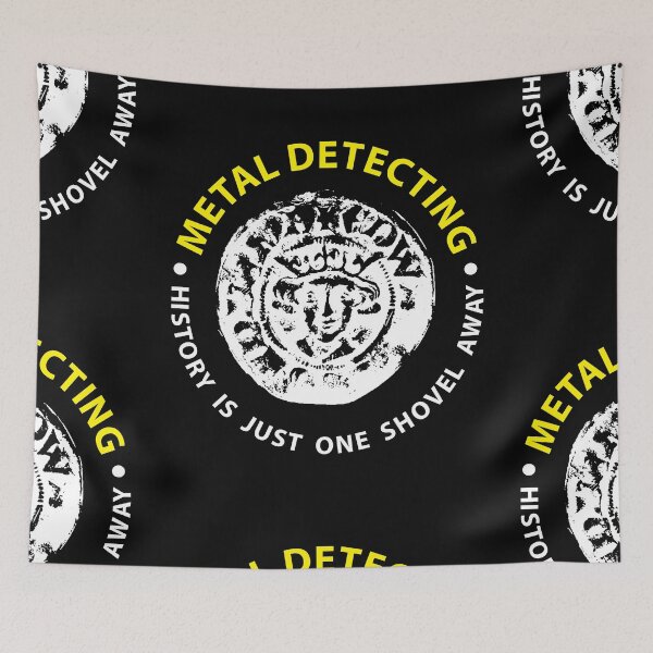 Item preview, Detectorists hammered coin, metal detecting rally designed and sold by DiggerGifts4U.