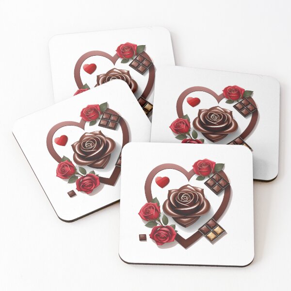 Item preview, Valentine's Day, roses and chocolates designed and sold by IAmagineFR.