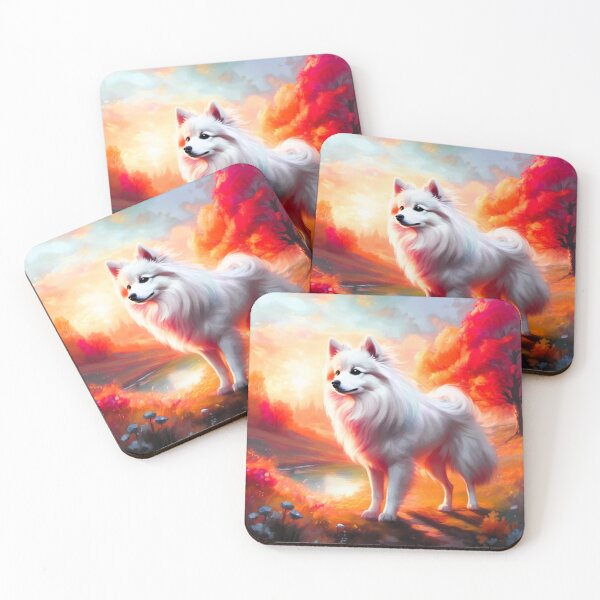 Item preview, a cute eurasian spitz dog designed and sold by janjacbu.